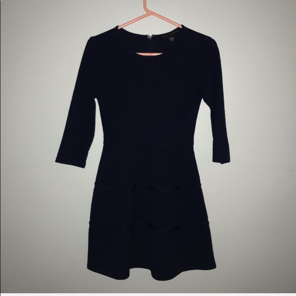 Navy blue dress